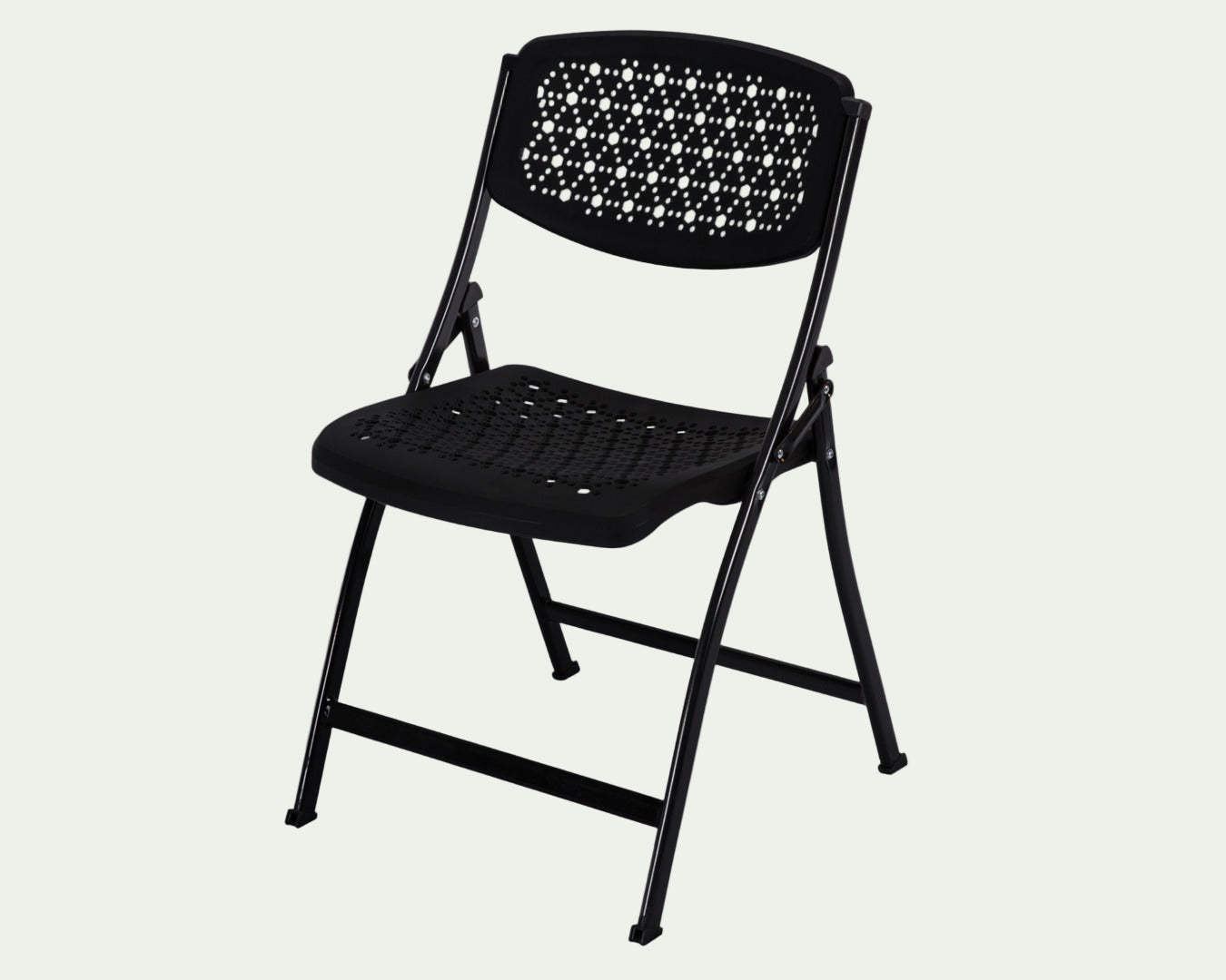 EVERFOLD Folding Chair Mesh Black
