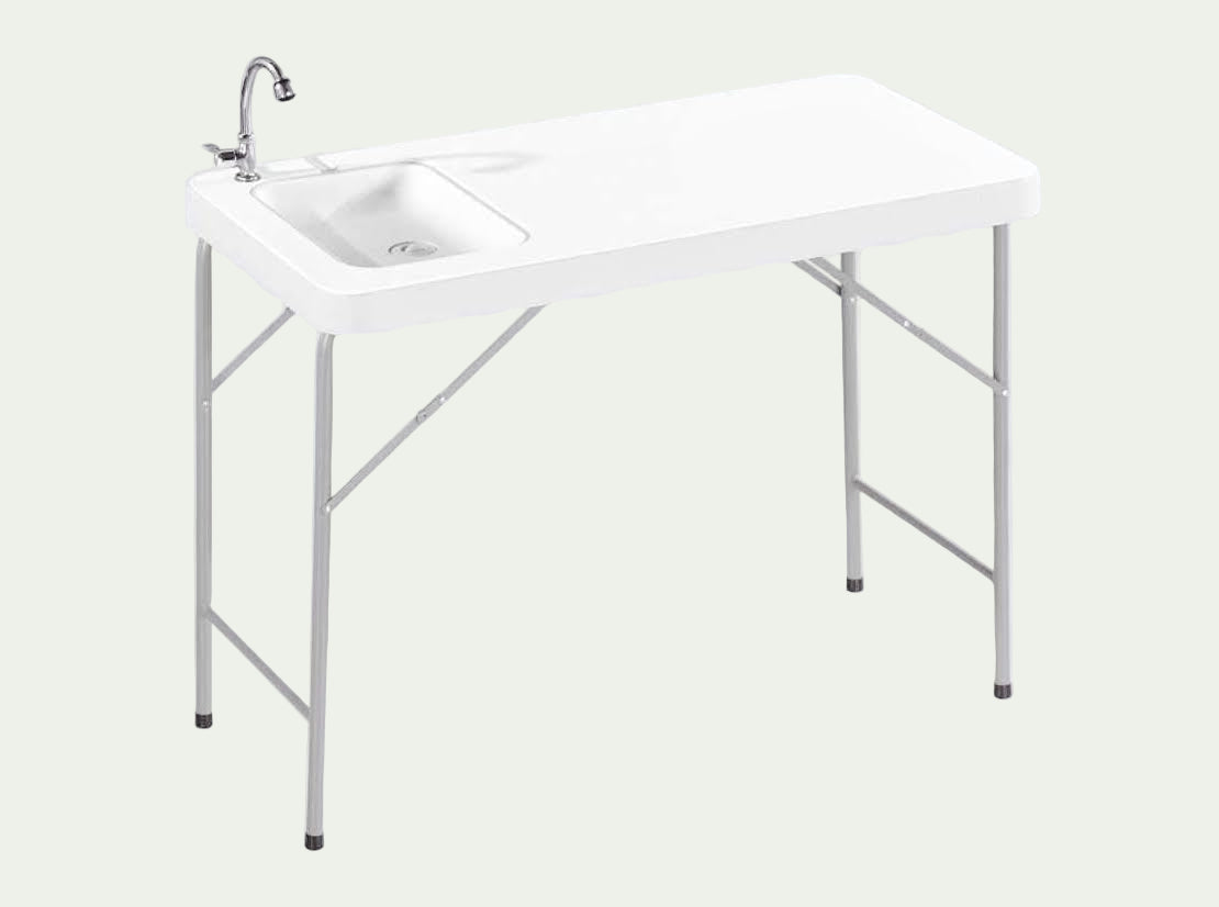 EVERFOLD Sink Table 46"L X 24"W X 34"H